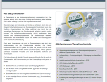 Tablet Screenshot of exportkontrolle.de